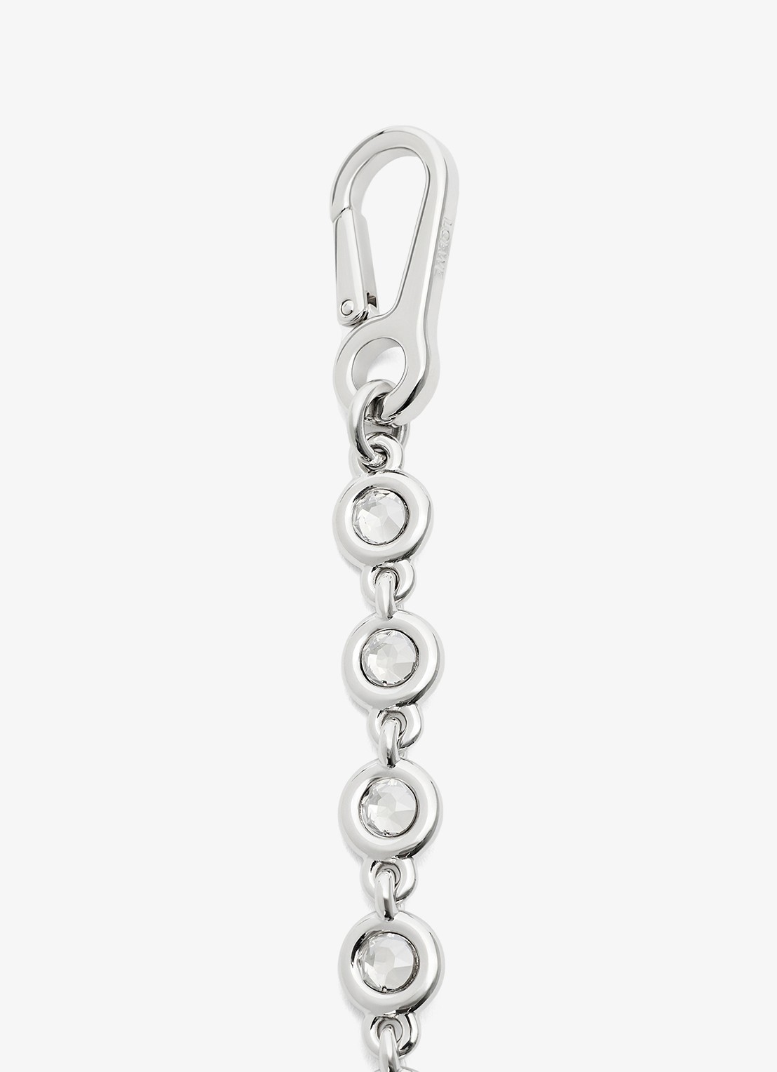 LOEWE Crystal Donut schouderriem - voorkant 2 zilver