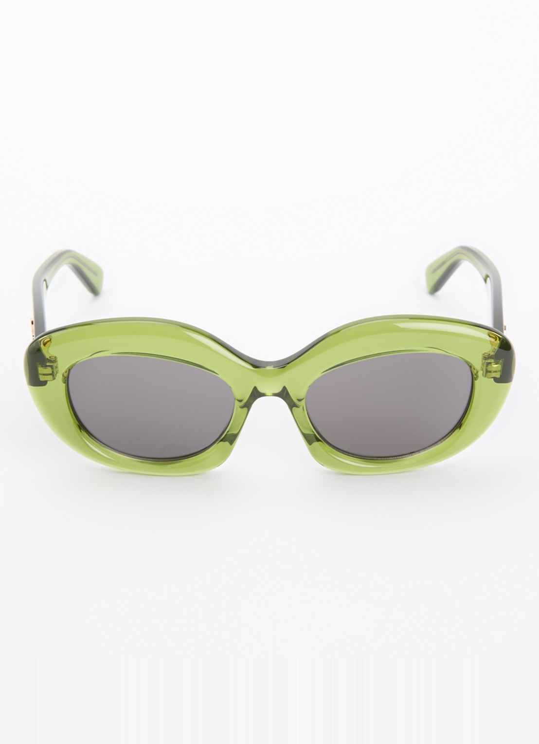 LOEWE Curvy zonnebril LW40153I - detail 2 groen