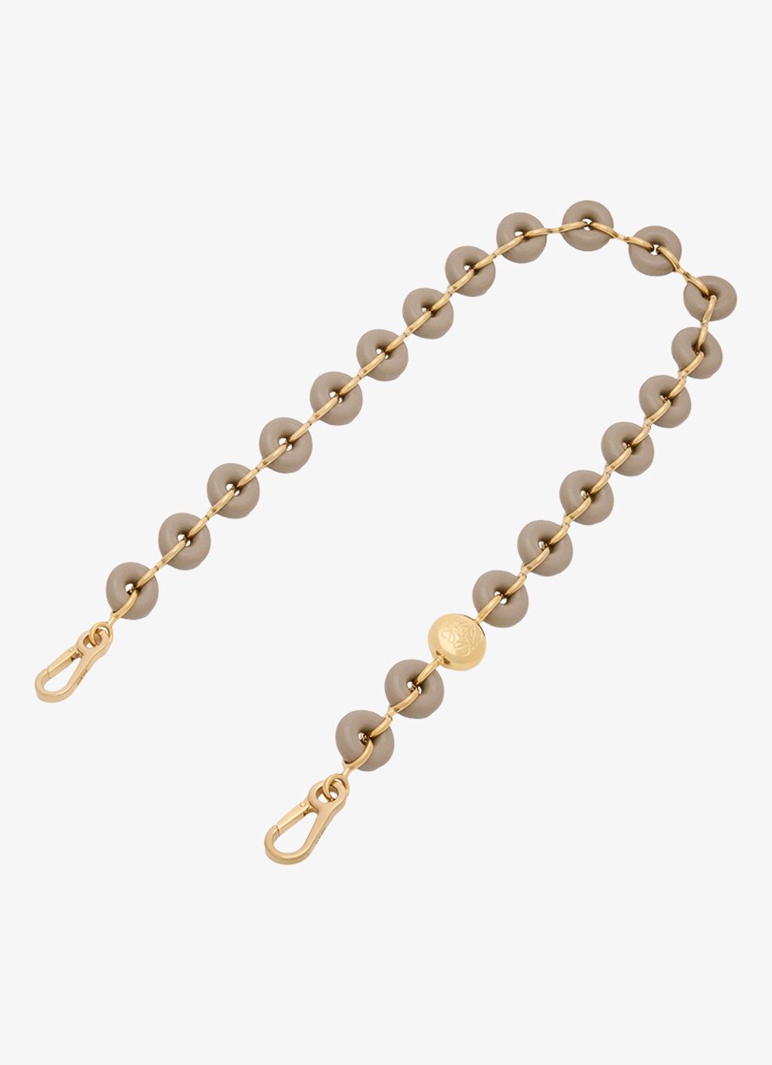 LOEWE Donut schouderriem - voorkant zand