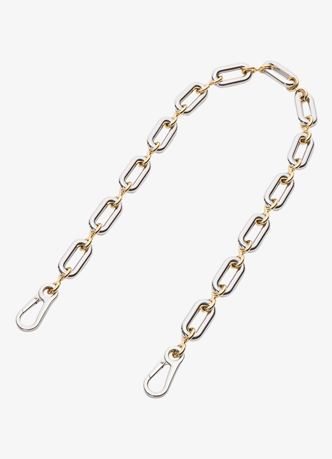 LOEWE Donut schouderriem - voorkant zilver