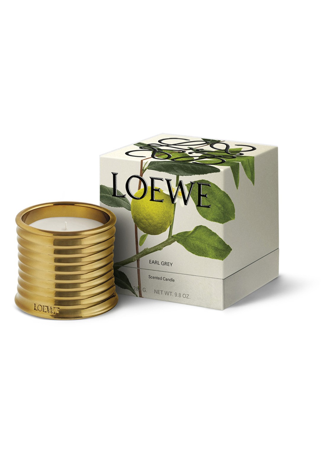 LOEWE Earl Grey Scented Candle - geurkaars 320 gram - voorkant 2 undefined
