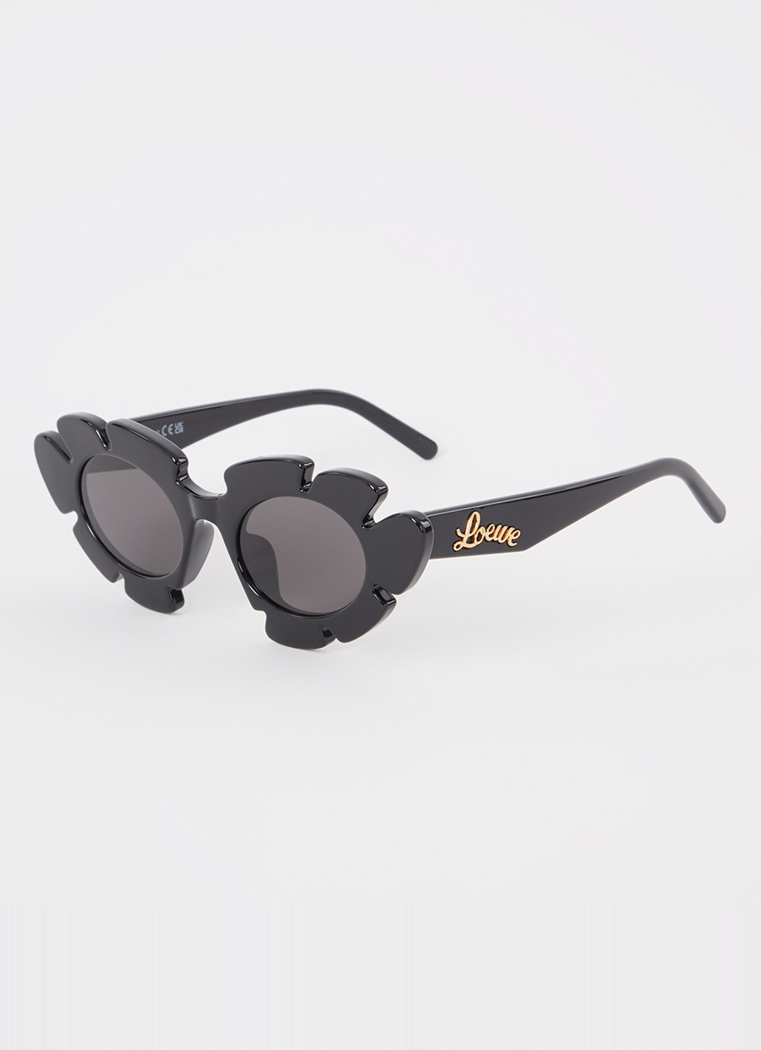 LOEWE Flower zonnebril LW40088U - voorkant zwart