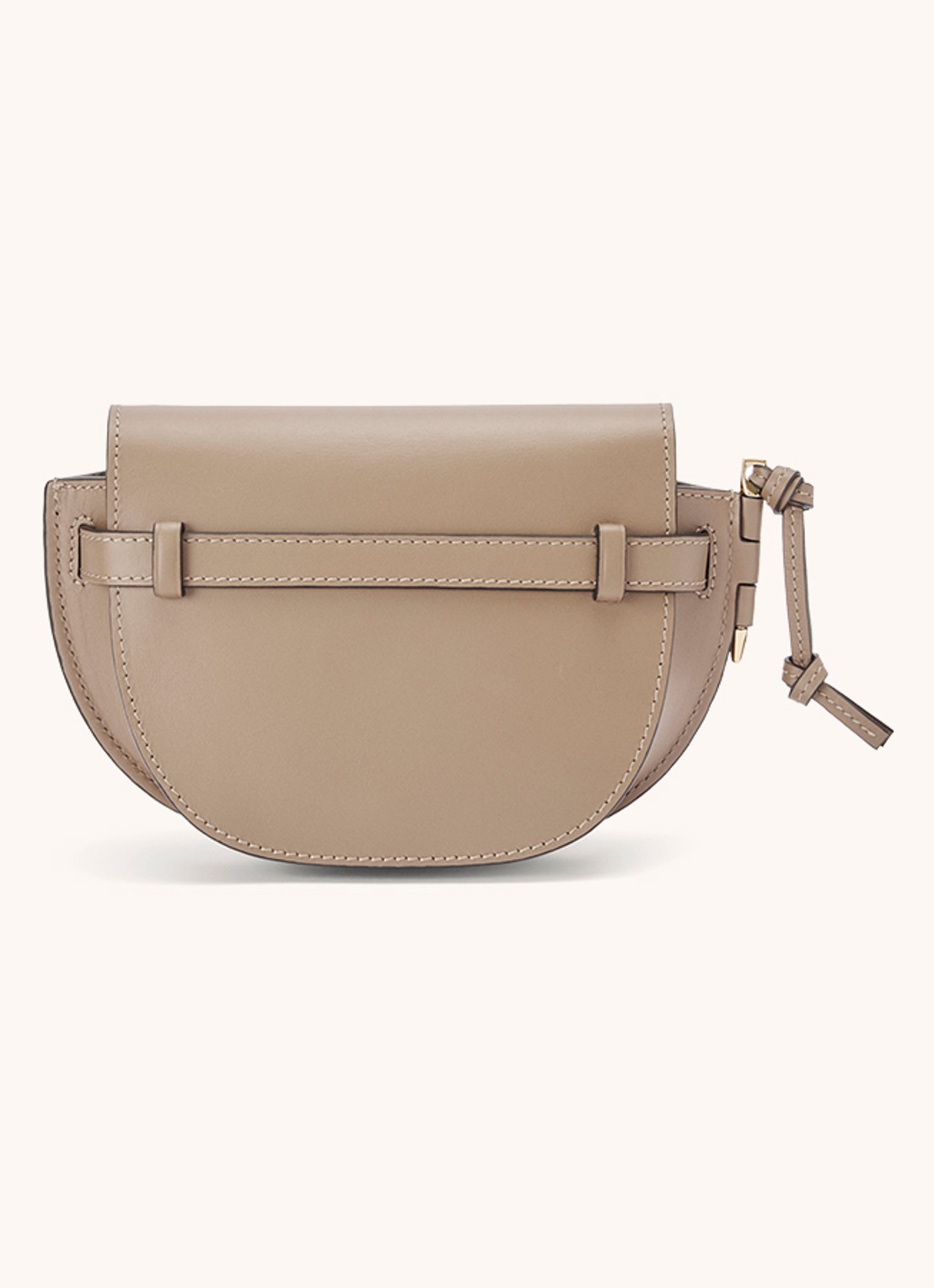 LOEWE Gate Dual heuptas van kalfsleer - detail 7 beige