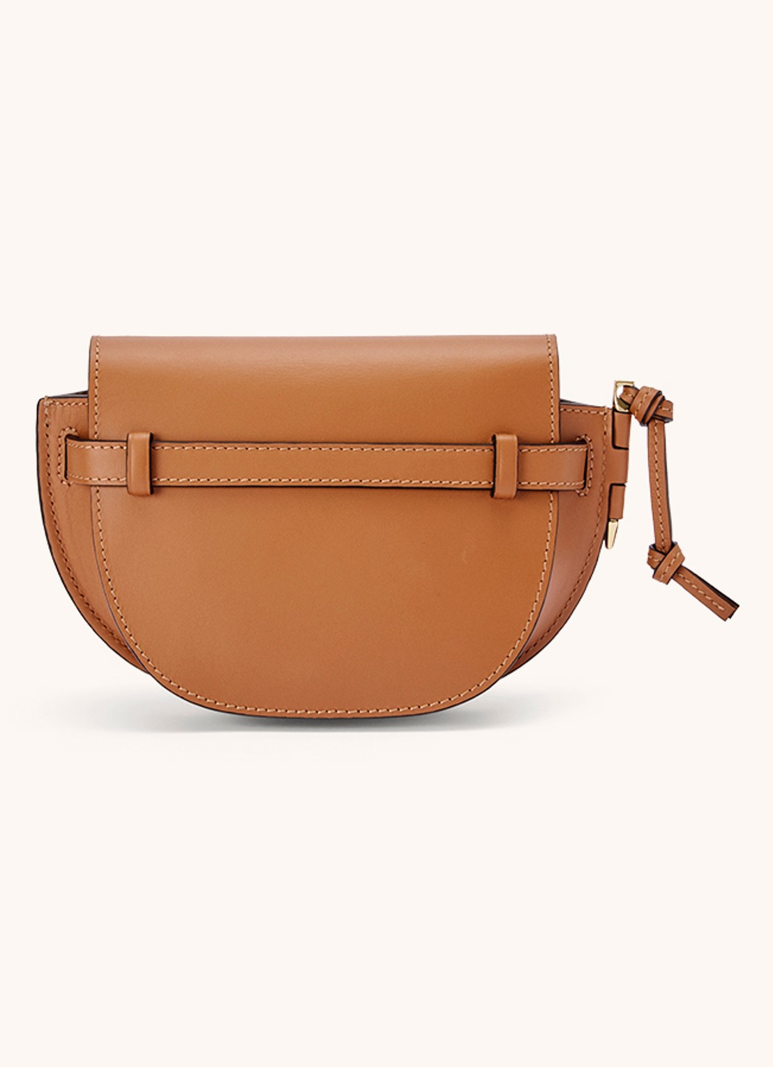 LOEWE Gate Dual heuptas van kalfsleer - detail 7 oranjebruin