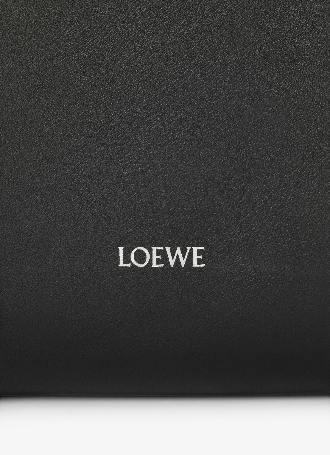 LOEWE Hammock Flip handtas van kalfsleer - detail 4 zwart