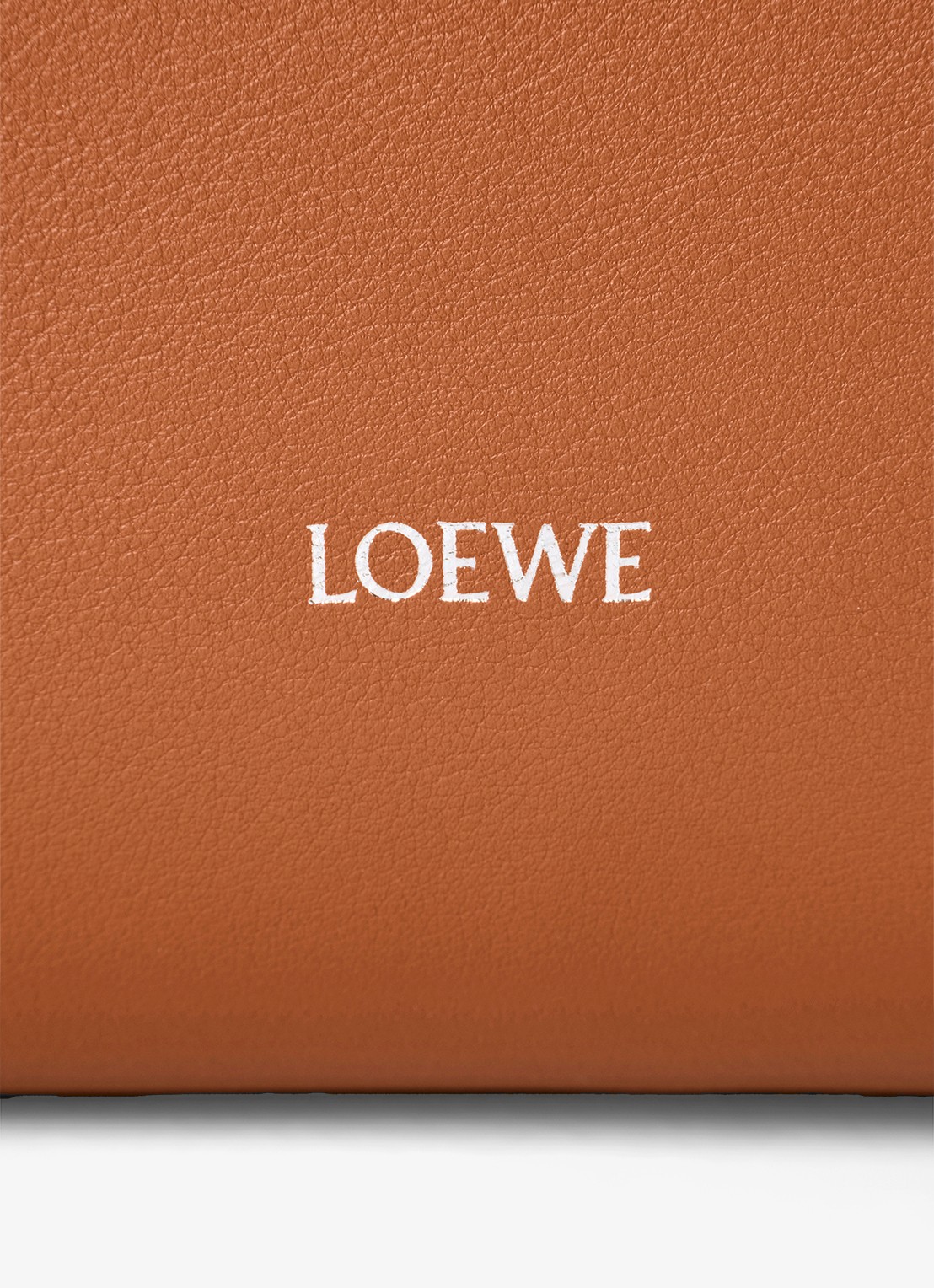 LOEWE Hammock Flip handtas van kalfsleer - detail 5 bruin