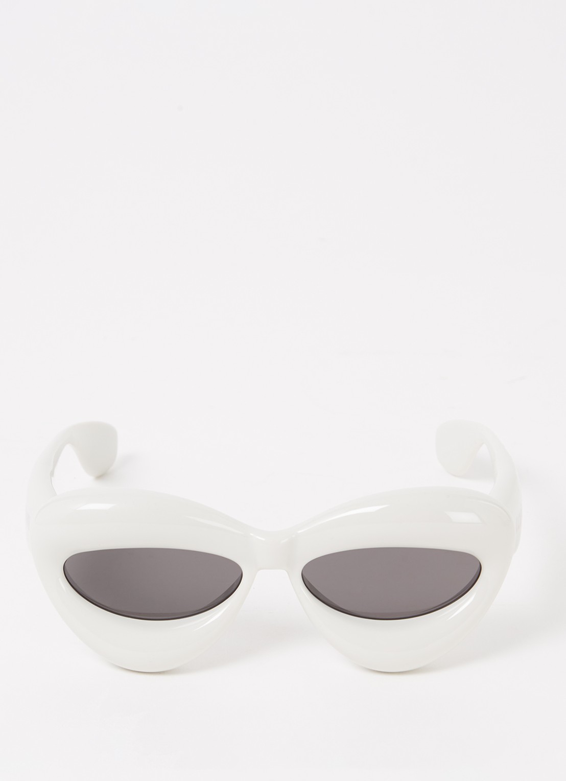 LOEWE Inflated zonnebril LW40097I - detail 2 wit