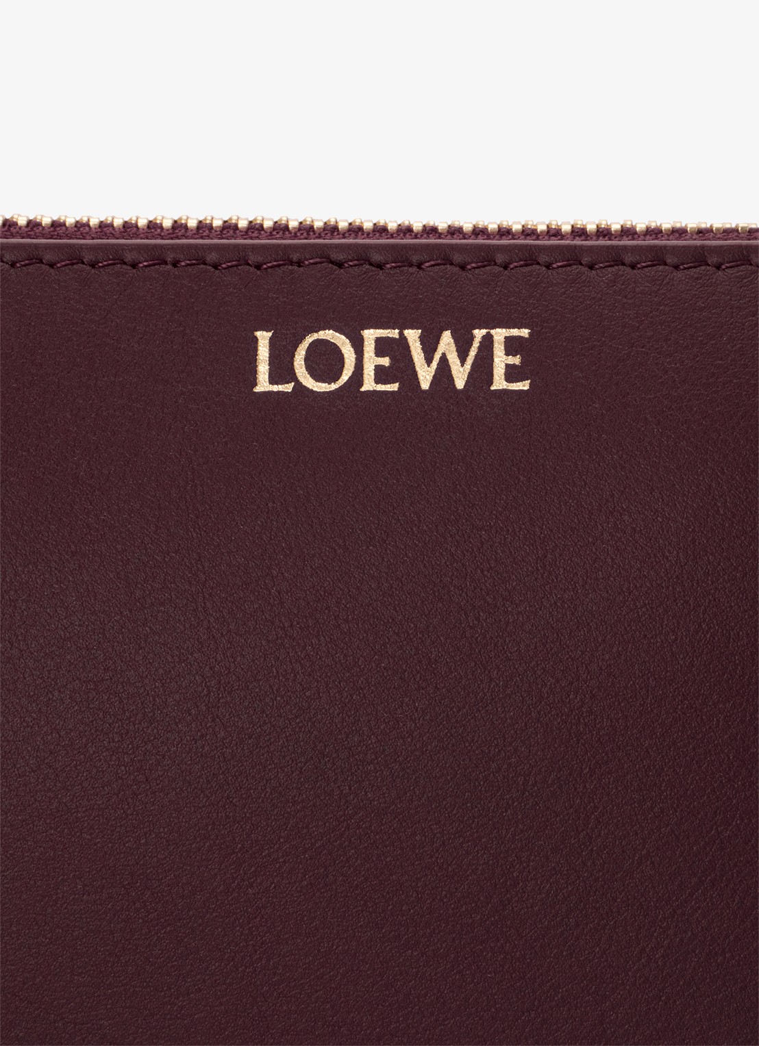 LOEWE Joya crossbodytas van kalfsleer - detail 7 bordeauxrood