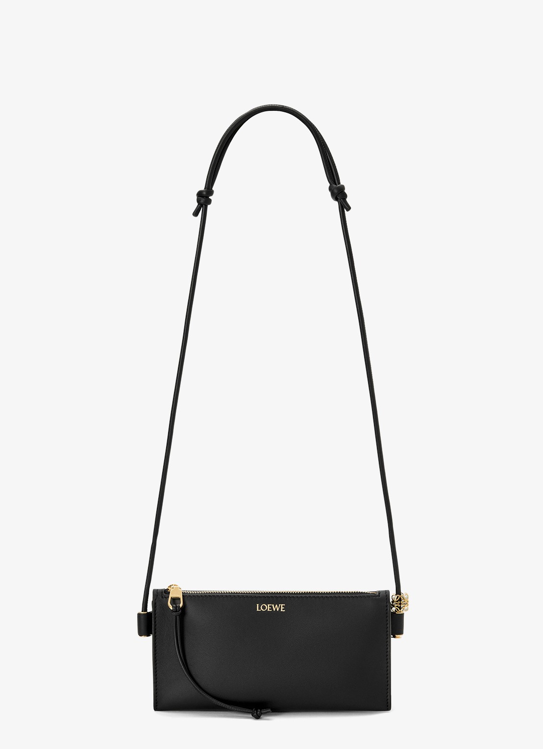 LOEWE Joya crossbodytas van kalfsleer - detail 2 zwart