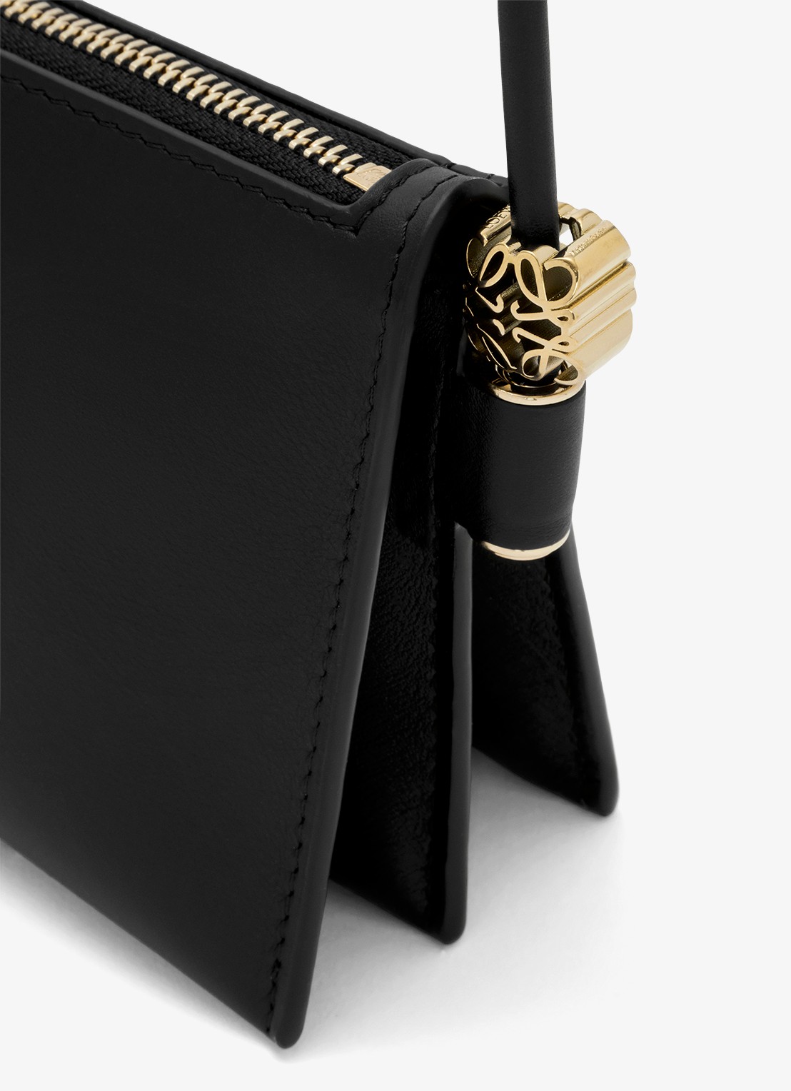 LOEWE Joya crossbodytas van kalfsleer - detail 5 zwart