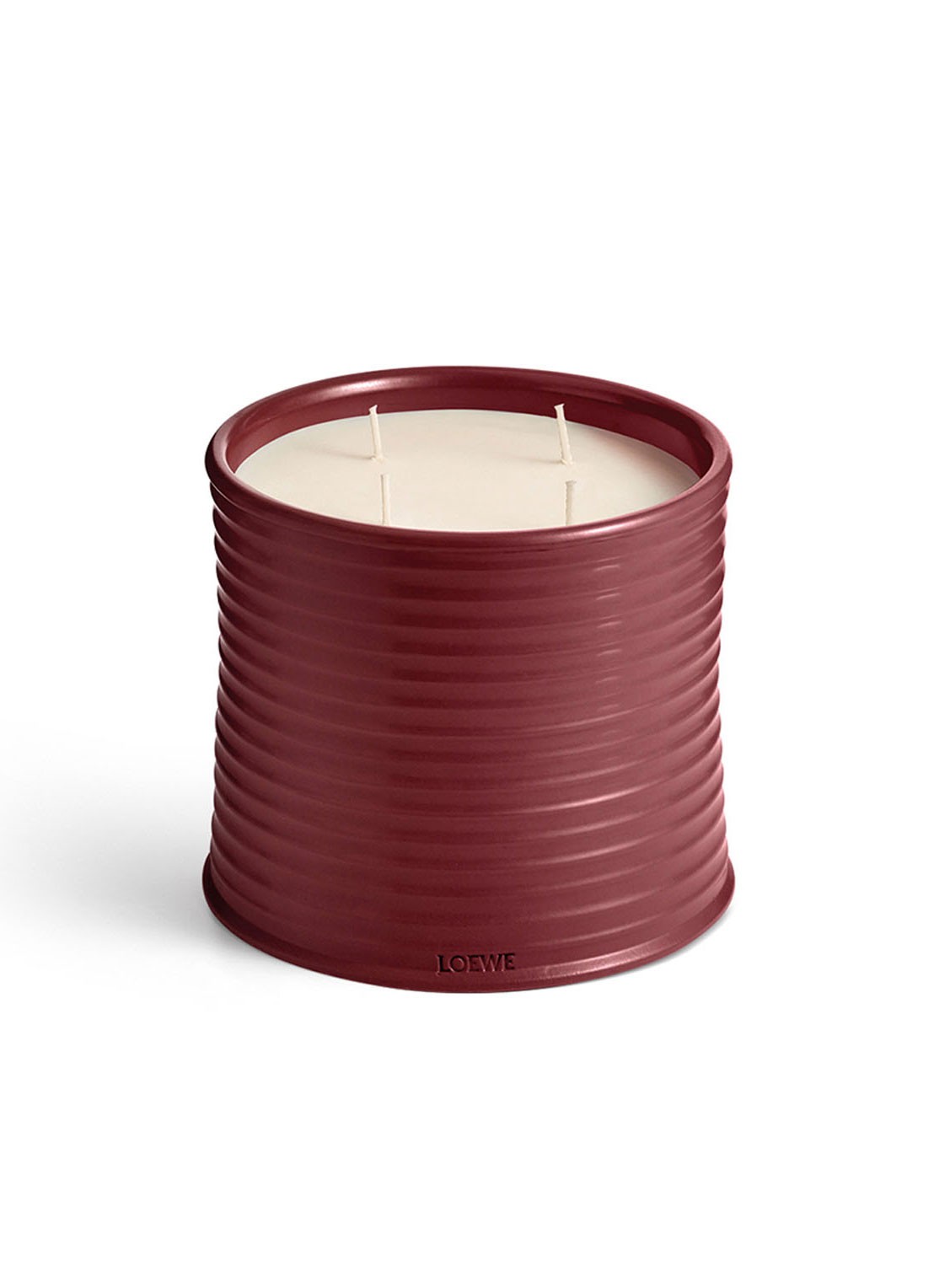 LOEWE Large Beetroot Candle - geurkaars 2120 gram  - voorkant undefined