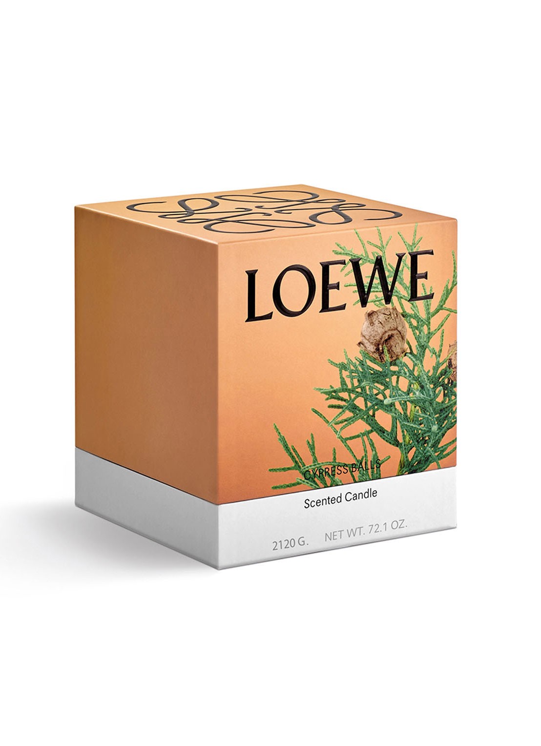 LOEWE Large Cypress Balls Candle - geurkaars 2120 gram - voorkant 6 undefined