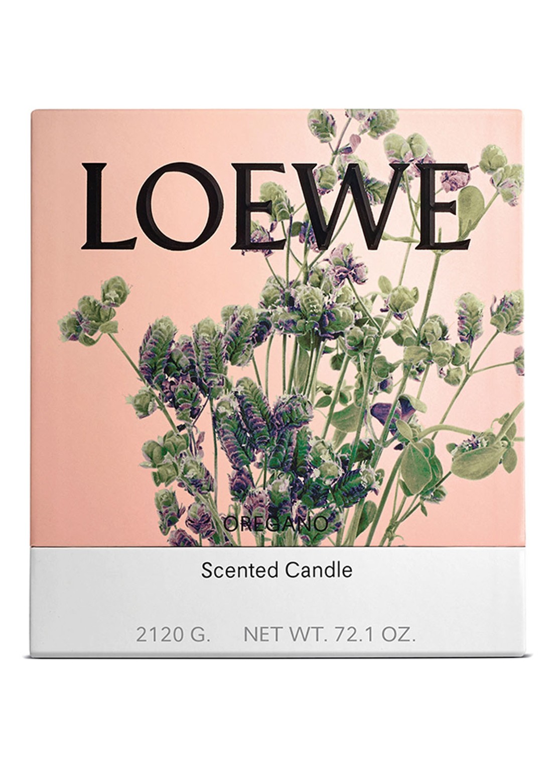LOEWE Large Oregano Candle - geurkaars 2120 gram  - voorkant 2 undefined