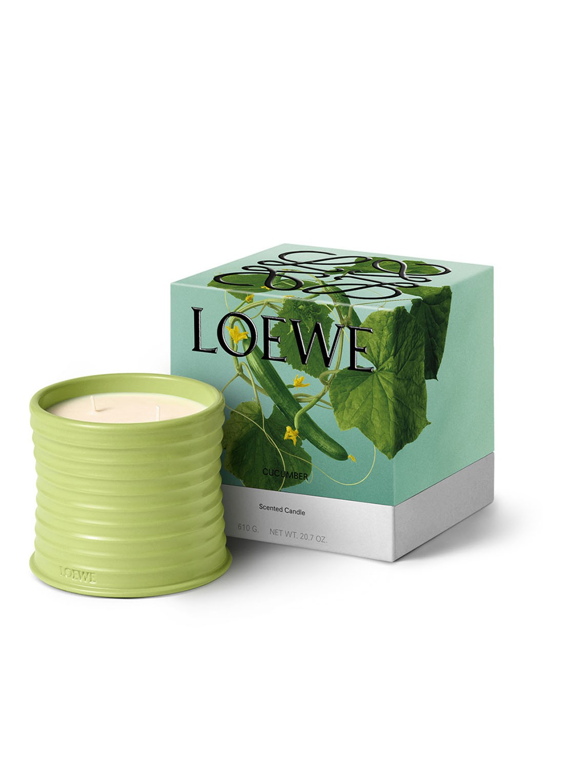 LOEWE Medium Cucumber Candle - geurkaars 610 gram - detail 5 undefined