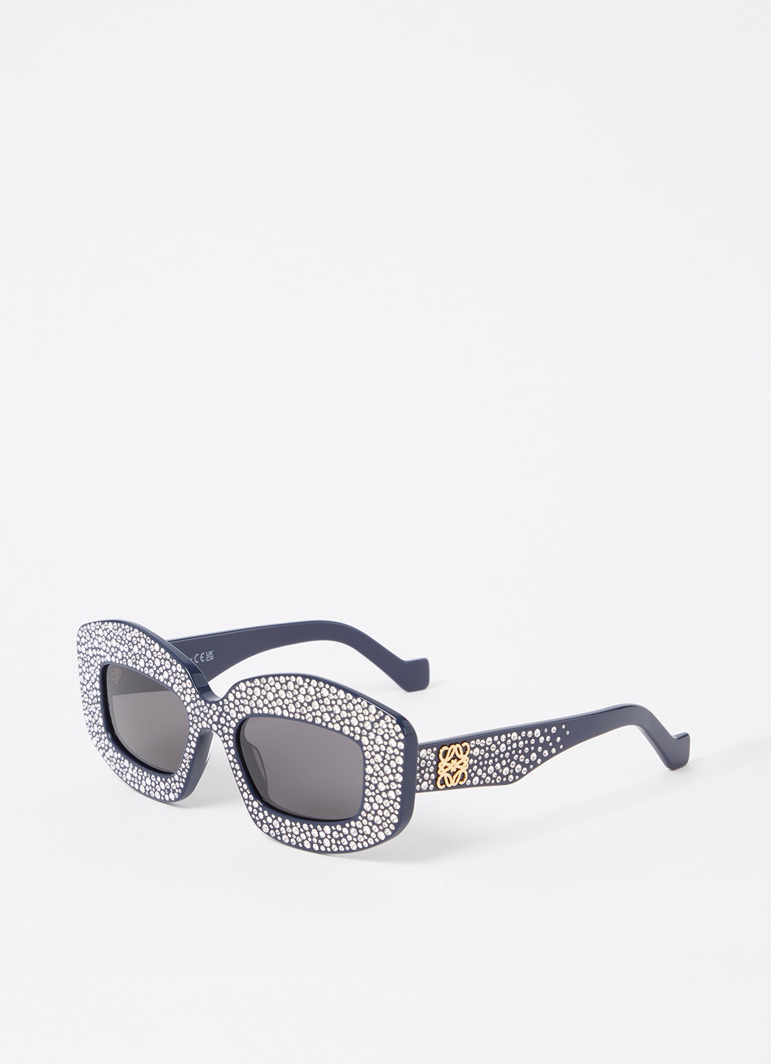 LOEWE Pavé Screen zonnebril LW4114IS - voorkant zwart