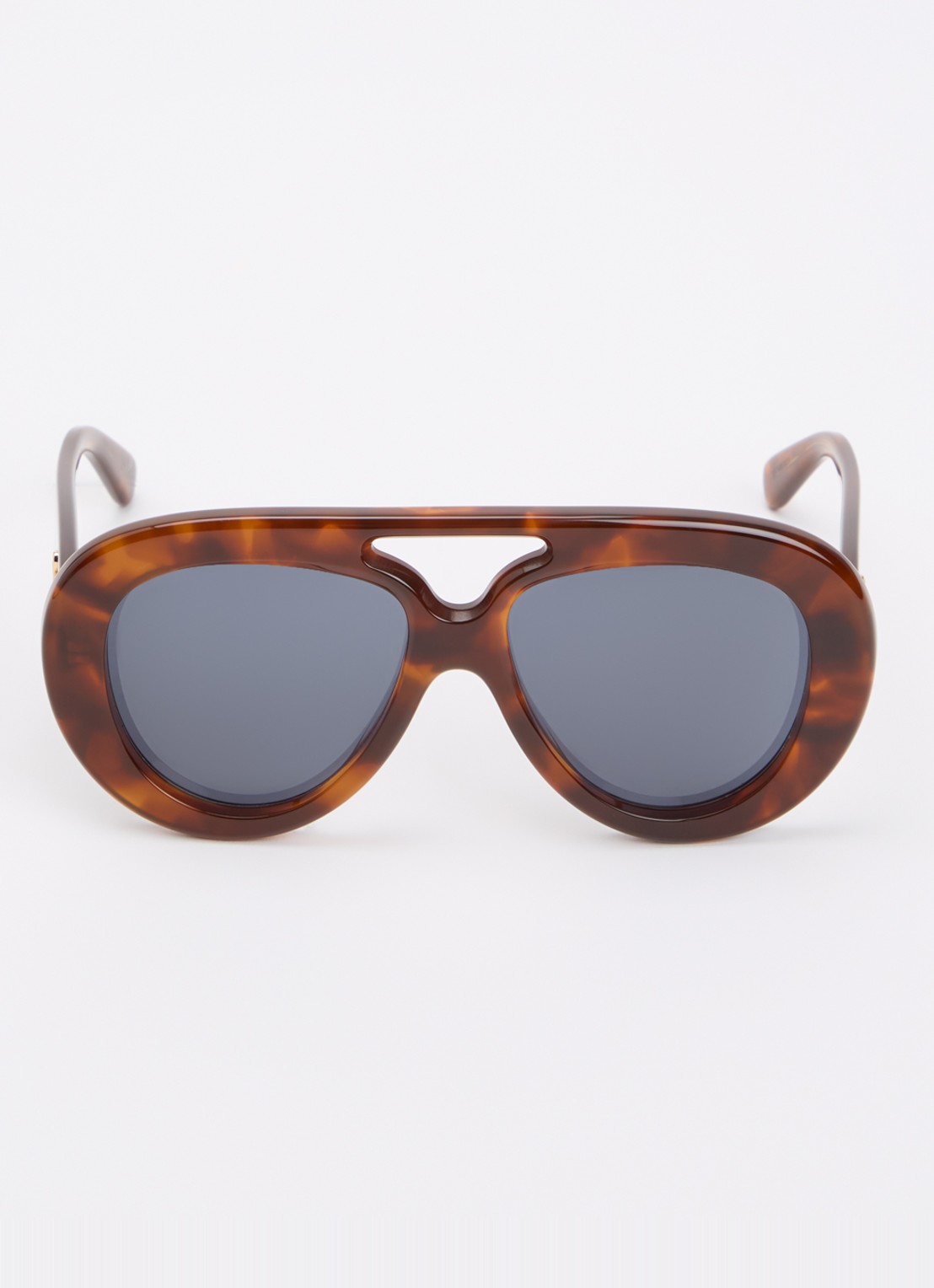 LOEWE Piloten zonnebril LW40144U - detail 2 bruin