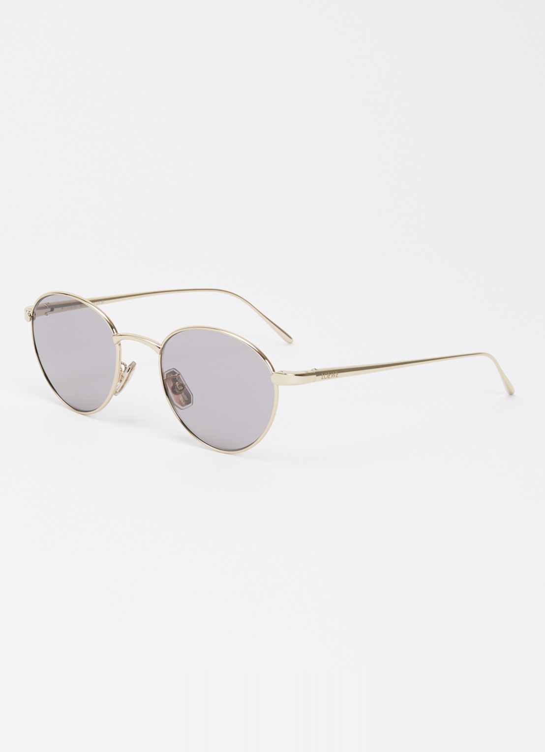 LOEWE Retro zonnebril LW40152U - voorkant goud