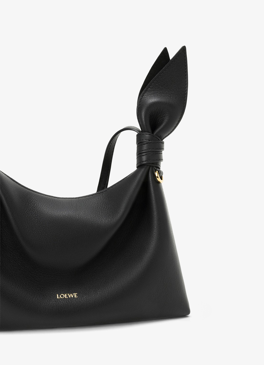 LOEWE Scarf Mini schoudertas van kalfsleer  - detail 7 zwart