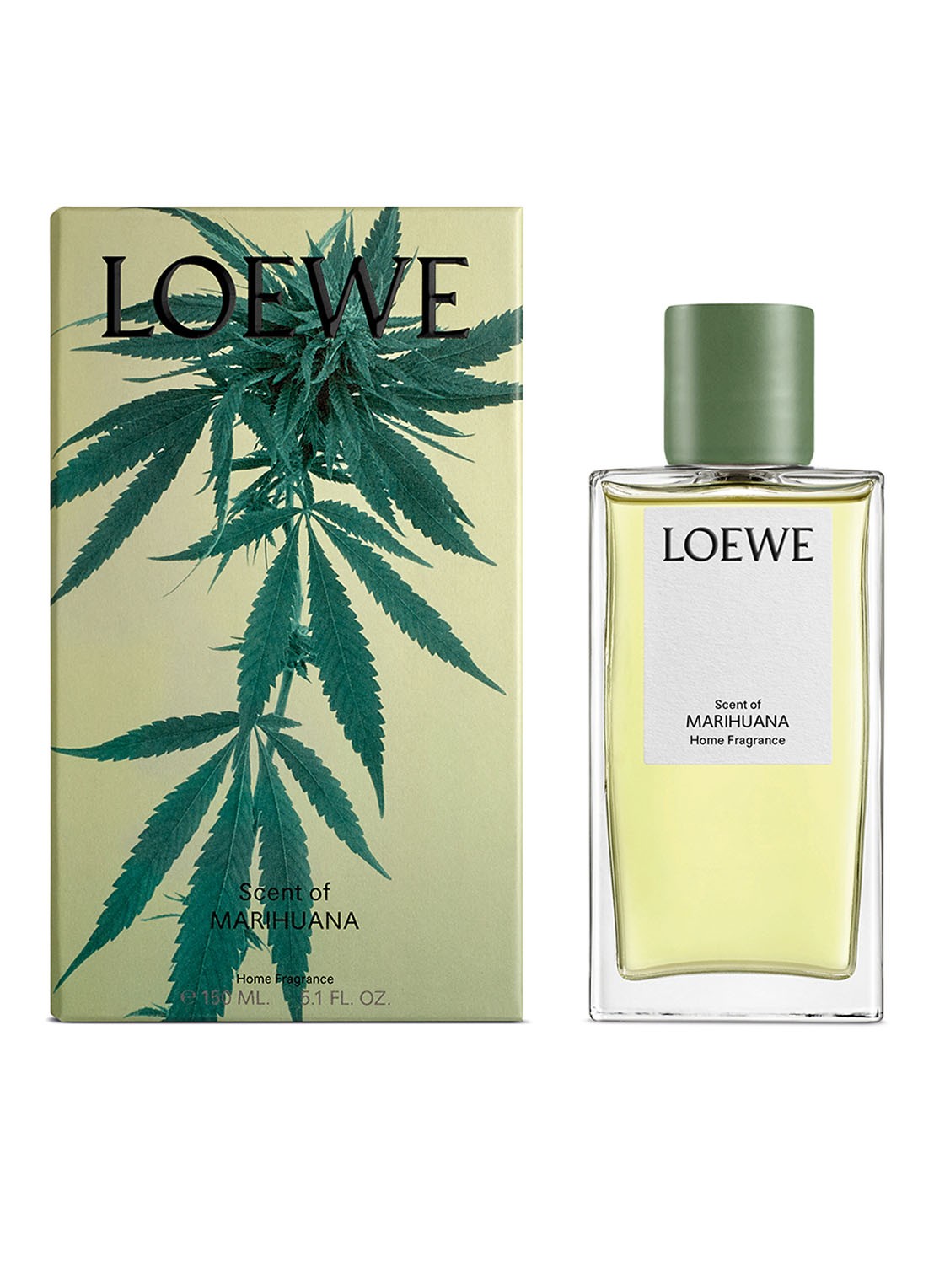 LOEWE Scents of Marihuana Room Spray - huisparfum 150 ml - voorkant 2 undefined
