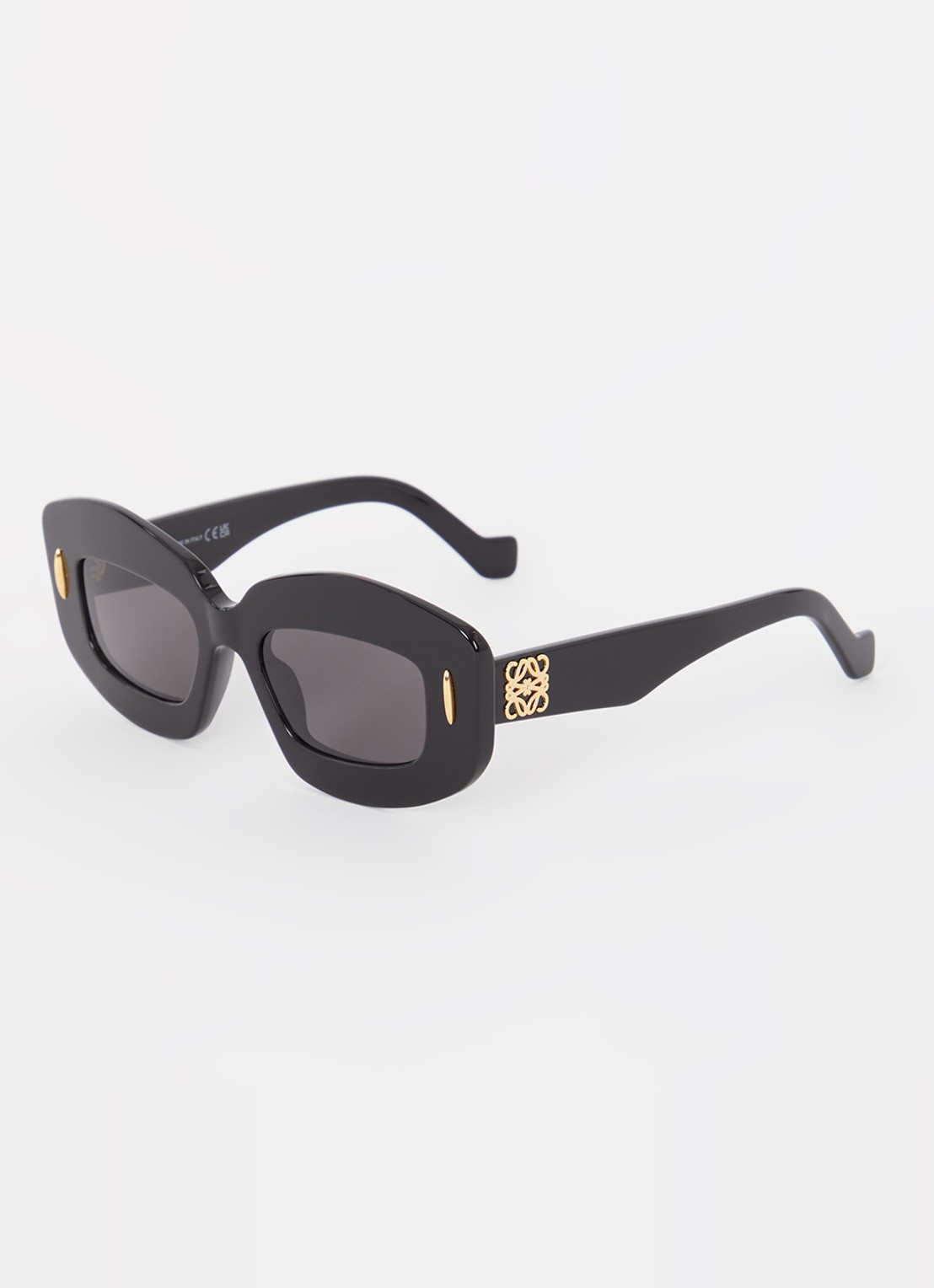 LOEWE Screen zonnebril LW40114I - voorkant 4 zwart