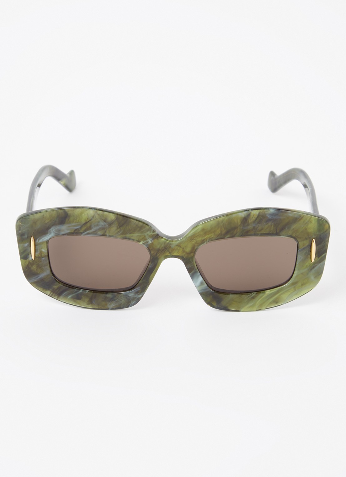 LOEWE Screen zonnebril LW40114I - detail 3 groen