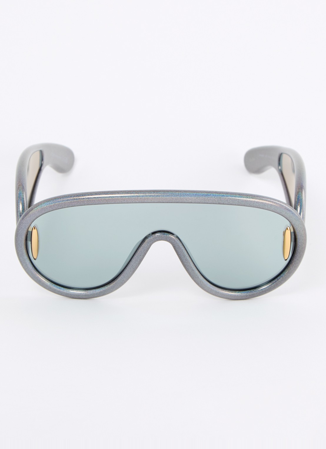 LOEWE Shield zonnebril LW40108I - detail 3 grijs