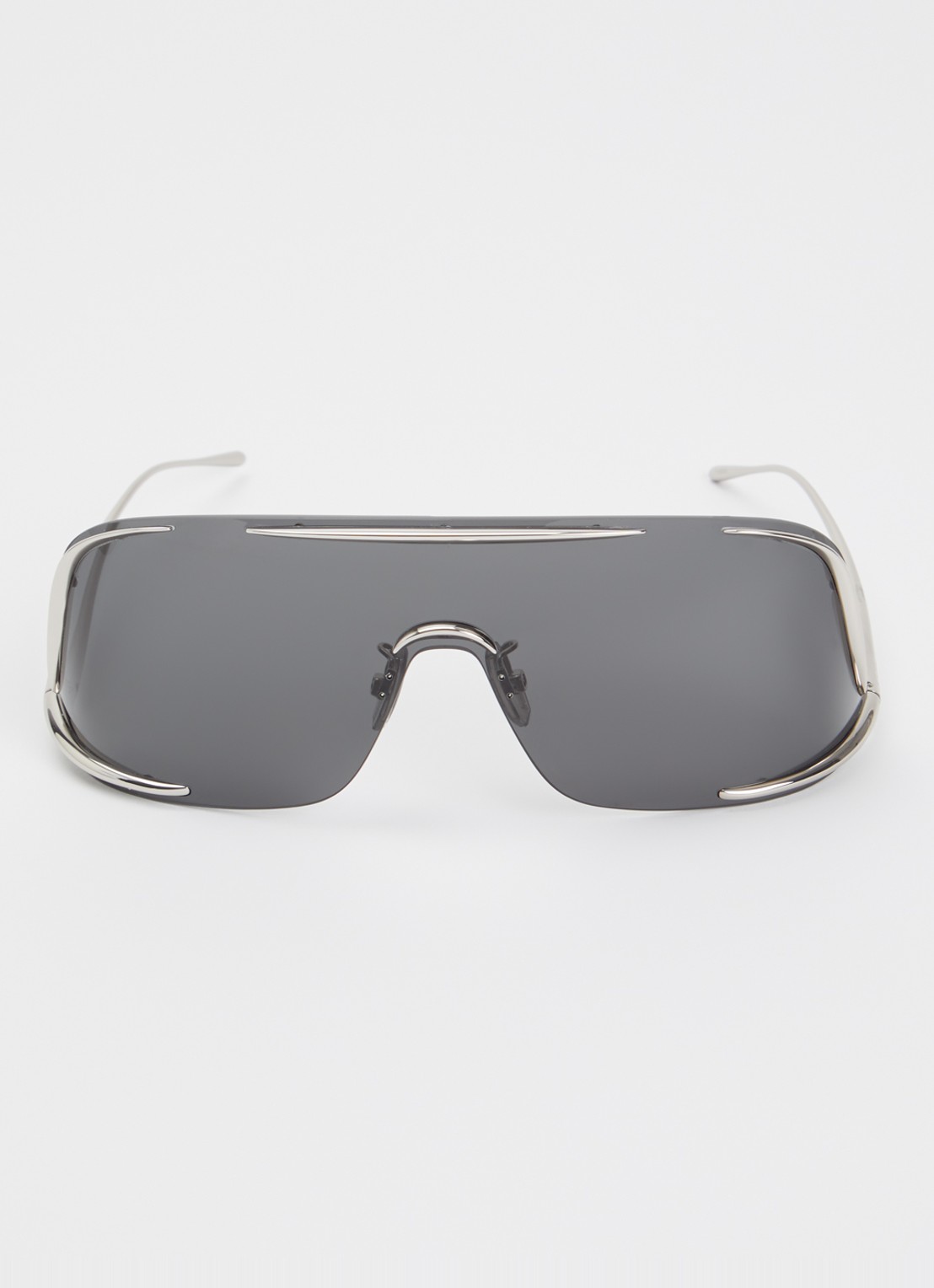 LOEWE Shield zonnebril LW40193U - detail 2 zilver