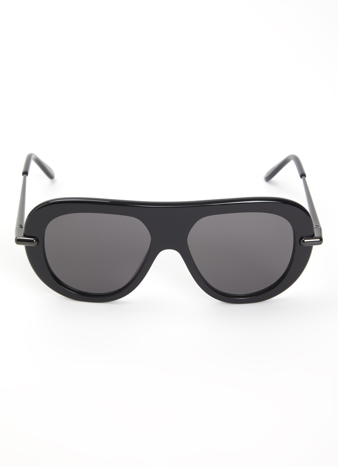 LOEWE Slim zonnebril LW40186I - detail zwart