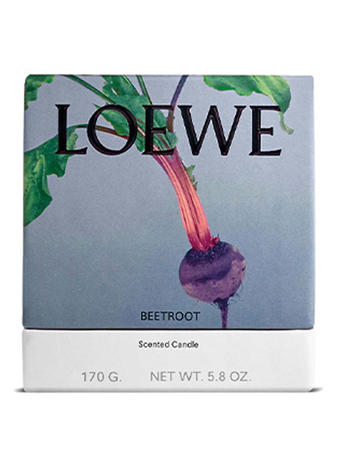 LOEWE Small Beetroot Candle - geurkaars 170 gram  - voorkant 2 undefined