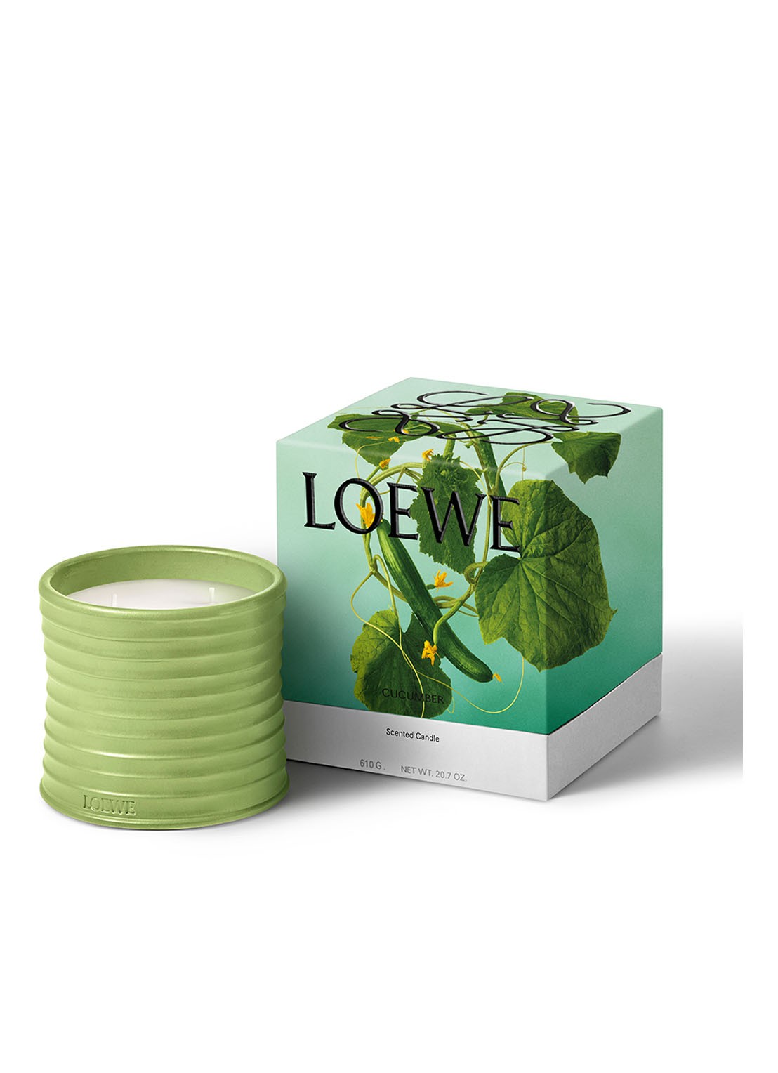 LOEWE Small Cucumber Candle - geurkaars 170 gram - detail 3 undefined