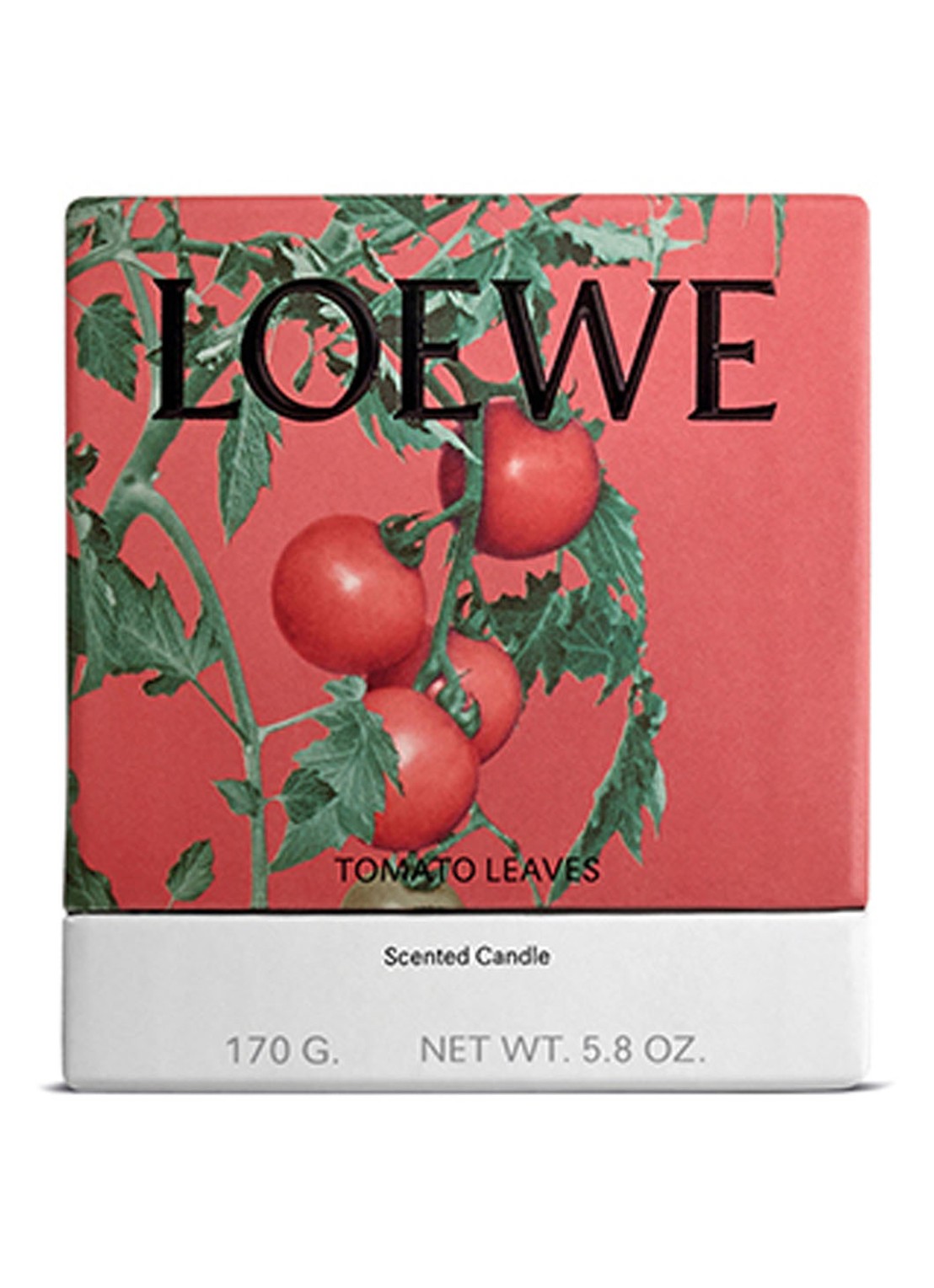 LOEWE Small Tomato Leaves Candle - geurkaars 170 gram - voorkant 2 undefined