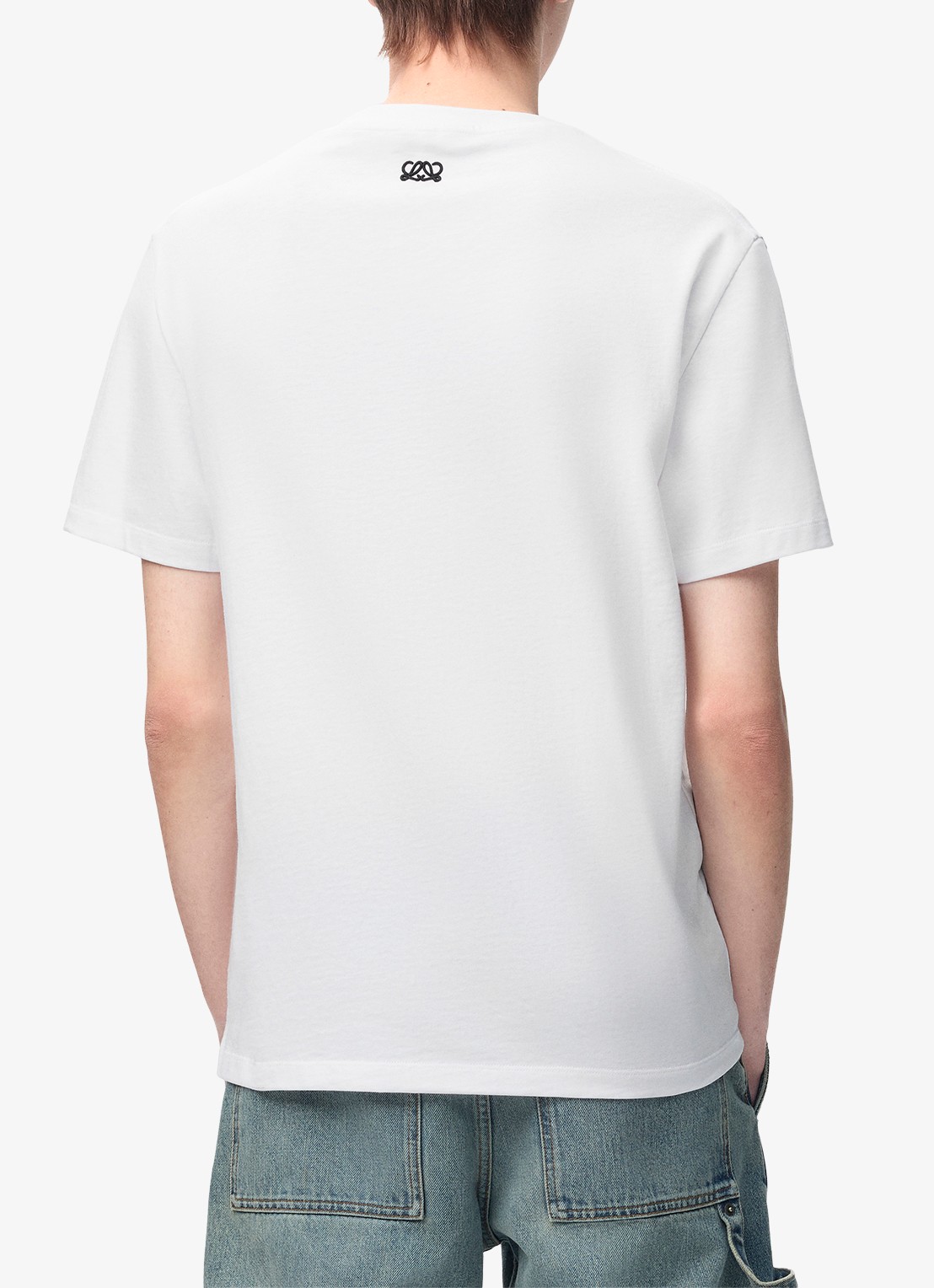 LOEWE T-shirt met logoprint - achterkant 6 wit