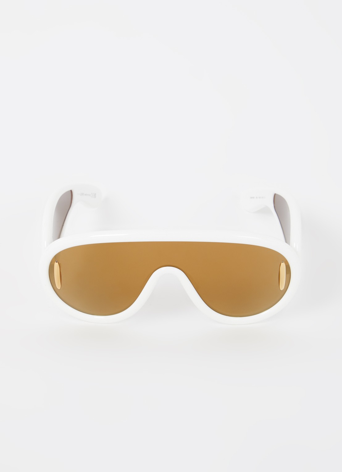 LOEWE Wave Mask zonnebril LW40108I - detail wit