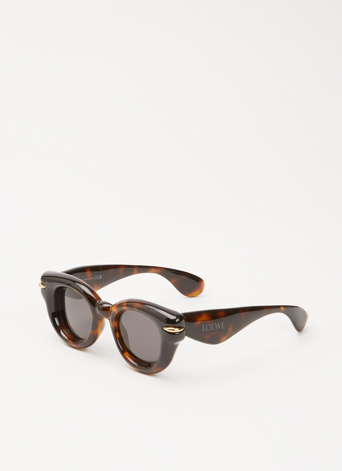 LOEWE Wayfarer zonnebril LW40135I - voorkant 4 bruin