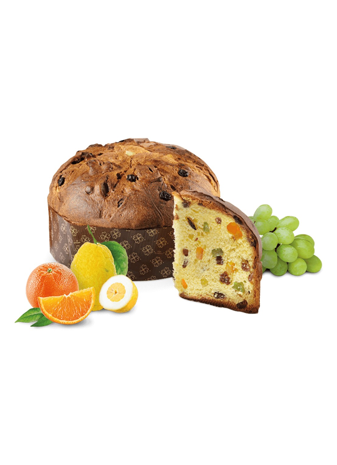 Loison Classic a.D. 1476 panettone 500 gram - voorkant 2 beige