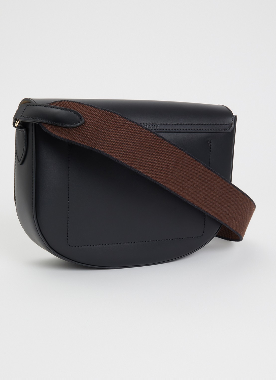 Longchamp Épure crossbodytas M van kalfsleer - achterkant 5 zwart