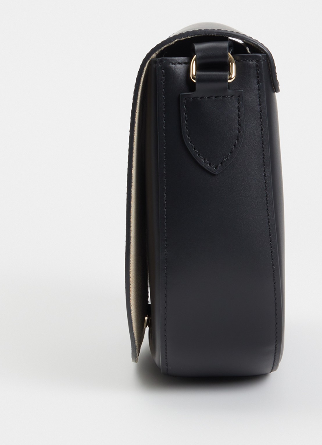 Longchamp Épure crossbodytas M van kalfsleer - detail 3 zwart
