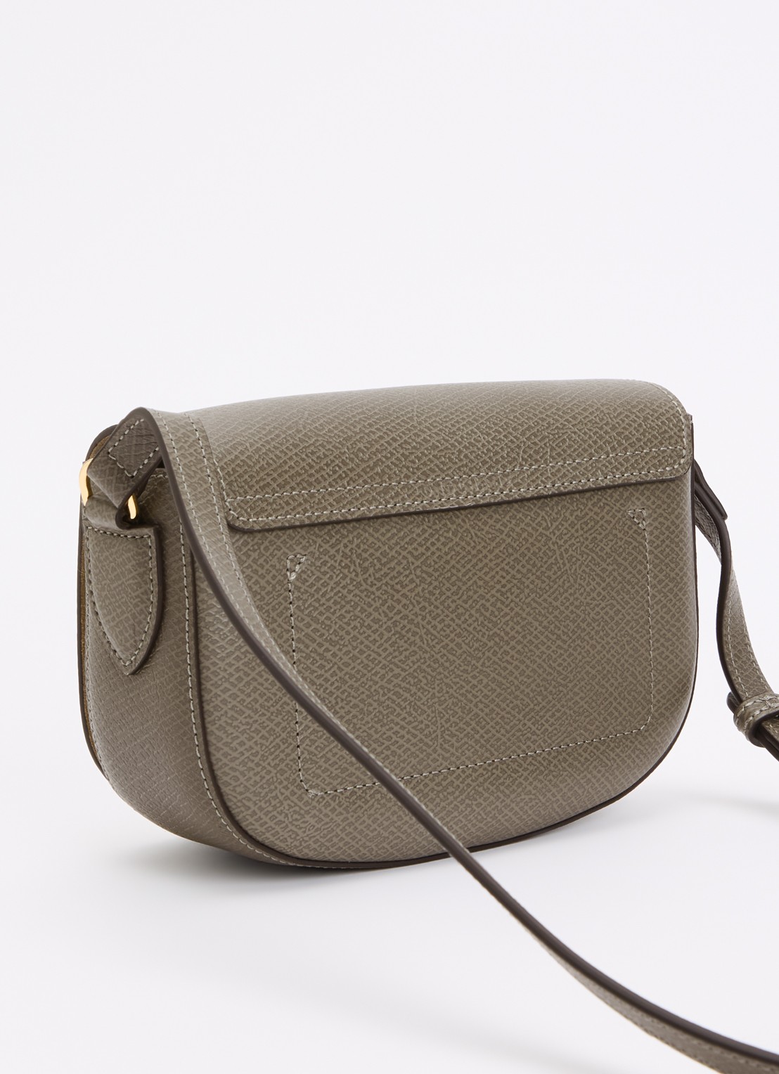 Longchamp Épure crossbodytas S van leer - achterkant 6 olijfgroen