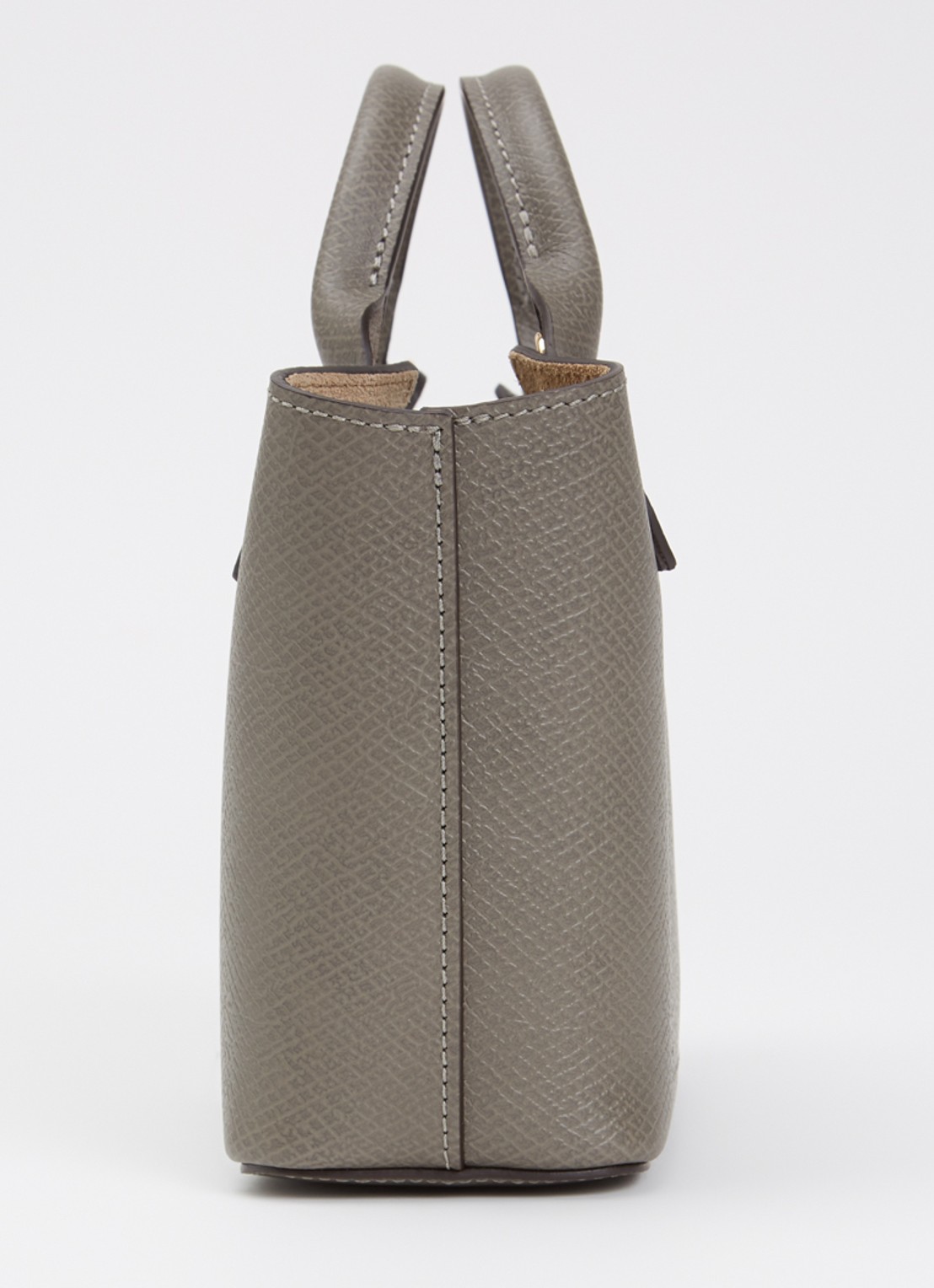 Longchamp Épure crossbodytas XS van leer met afneembare schouderriem - detail 6 grijs