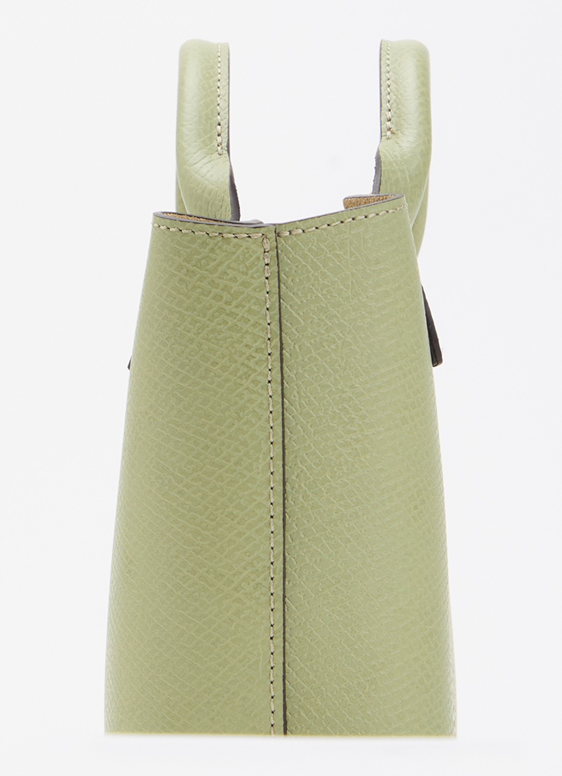 Longchamp Épure crossbodytas XS van leer met afneembare schouderriem - detail 2 lindegroen