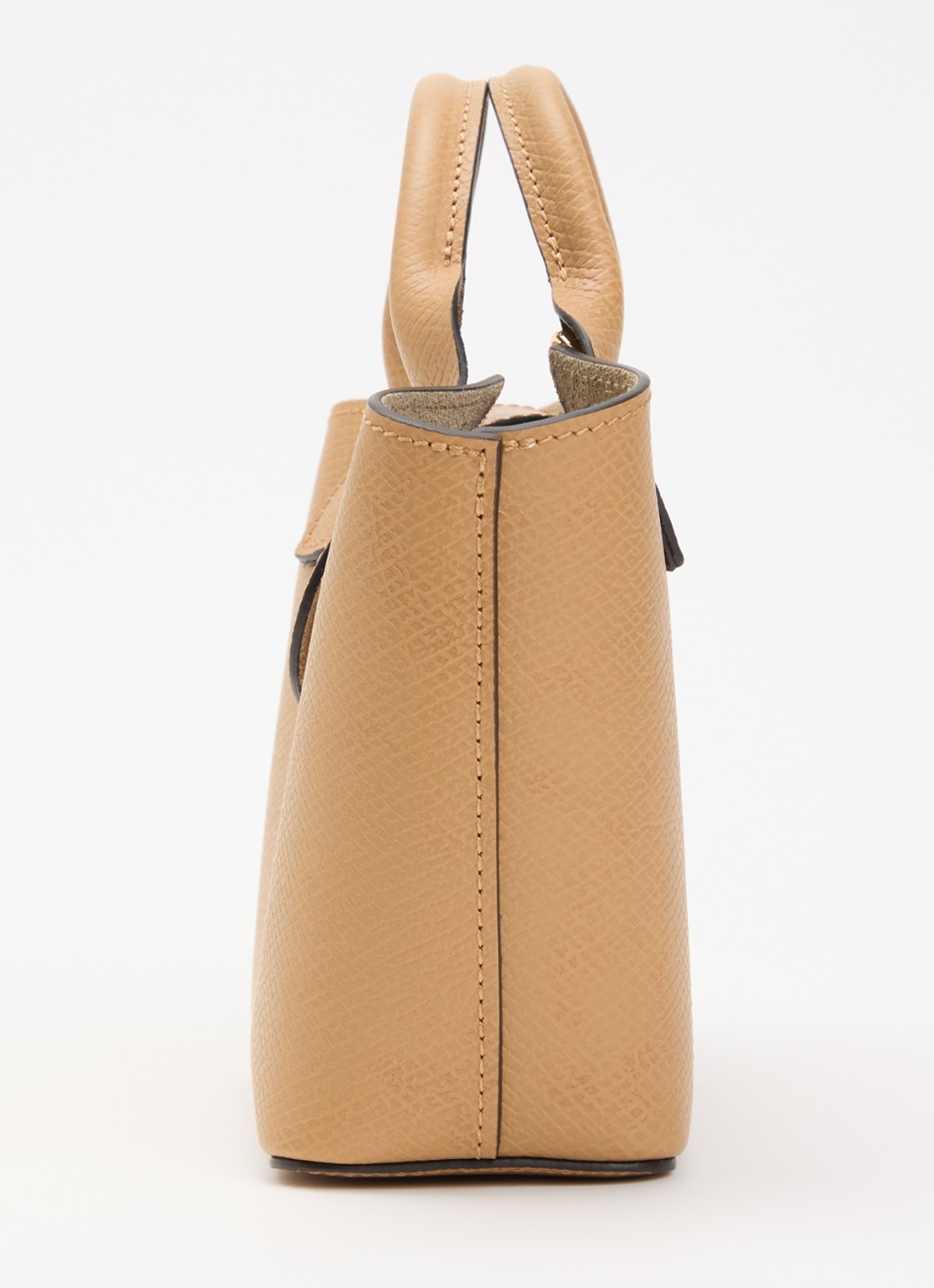 Longchamp Épure crossbodytas XS van leer met afneembare schouderriem - detail 4 taupe