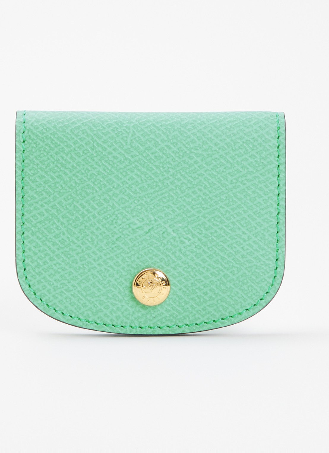 Longchamp Épure kaarthouder van leer - voorkant 2 mint