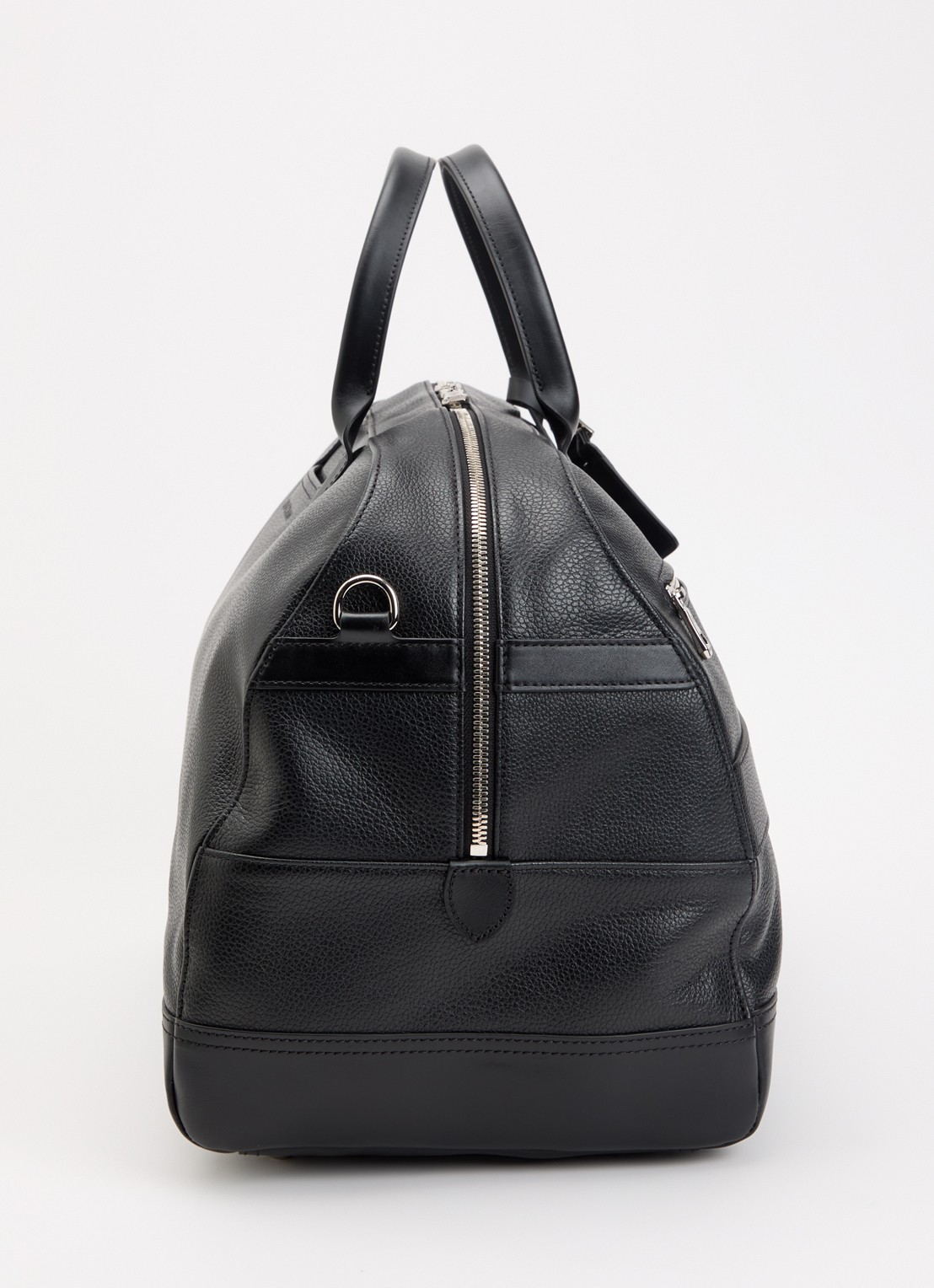 Longchamp Le Foulonné weekendtas L van leer - detail 6 zwart