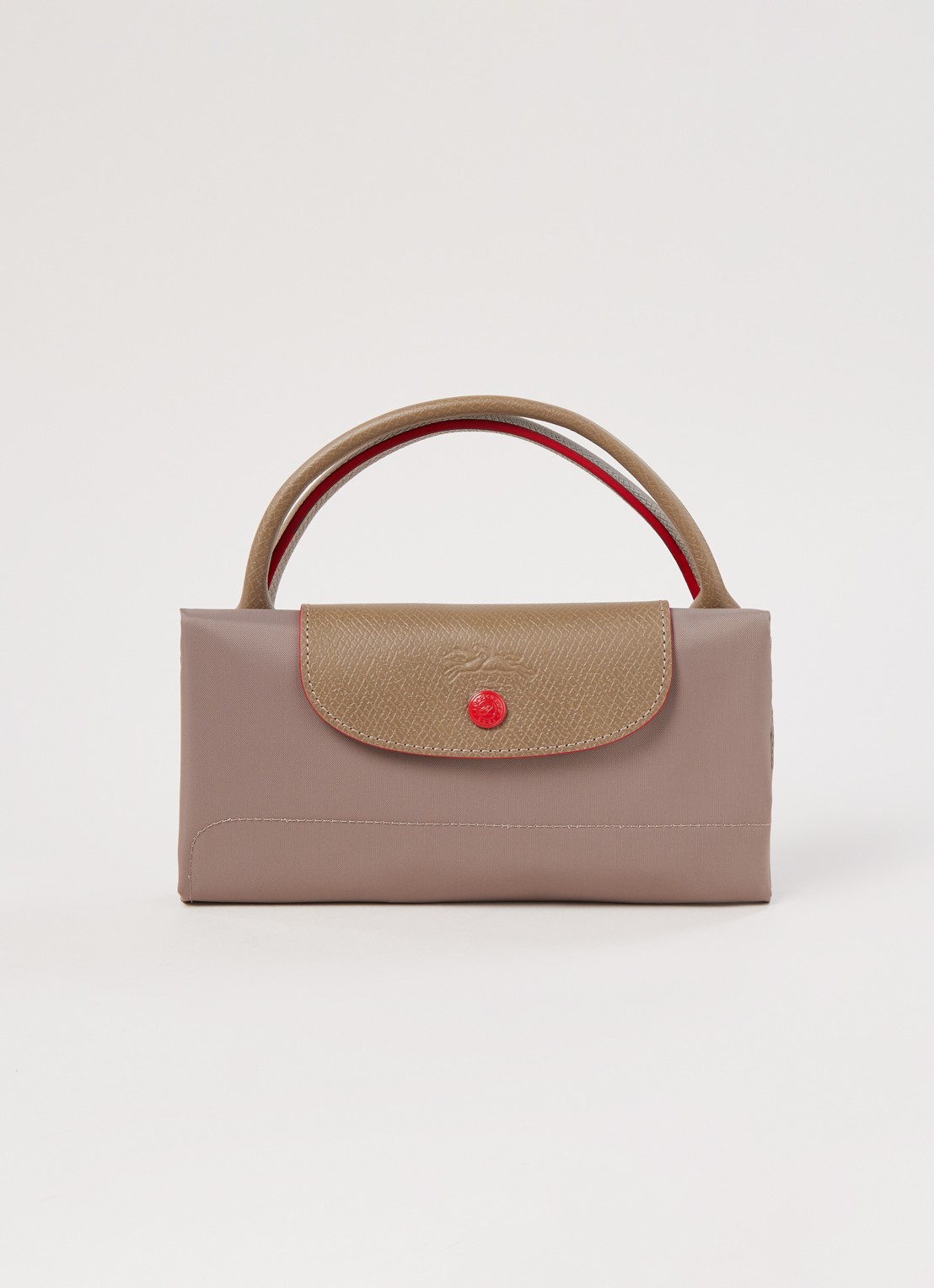 Longchamp Le Pliage Club reistas L met leren details - detail 5 lever