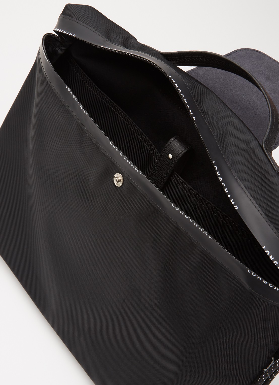 Longchamp Le Pliage Energy businesstas met leren details en 14-inch laptopvak - detail 5 zwart