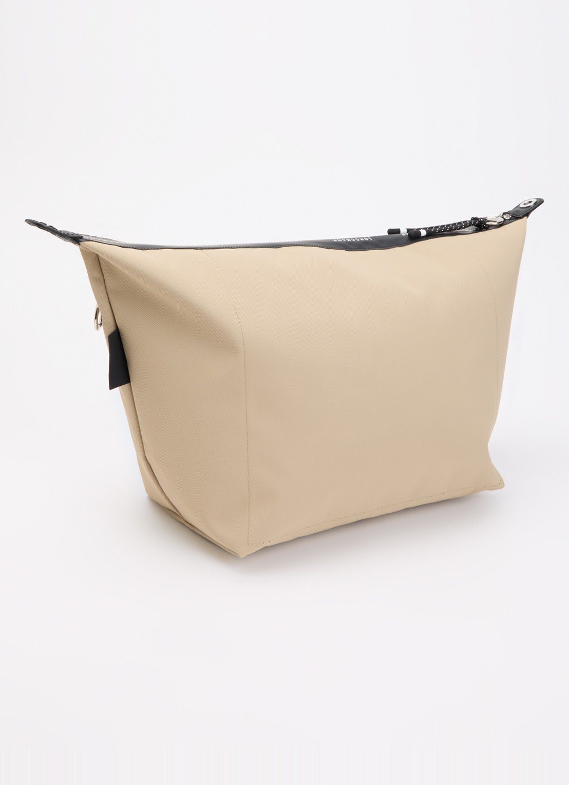 Longchamp Le Pliage Energy crossbody tas van canvas met afneembare schouderriem - achterkant beige