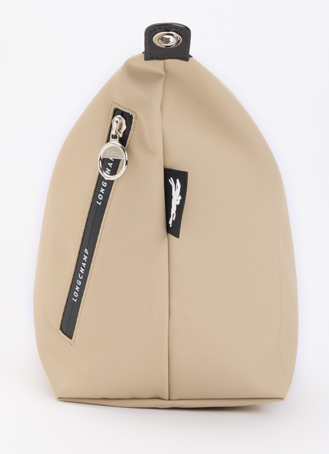 Longchamp Le Pliage Energy crossbodytas M van canvas met afneembare schouderriem - detail 3 beige