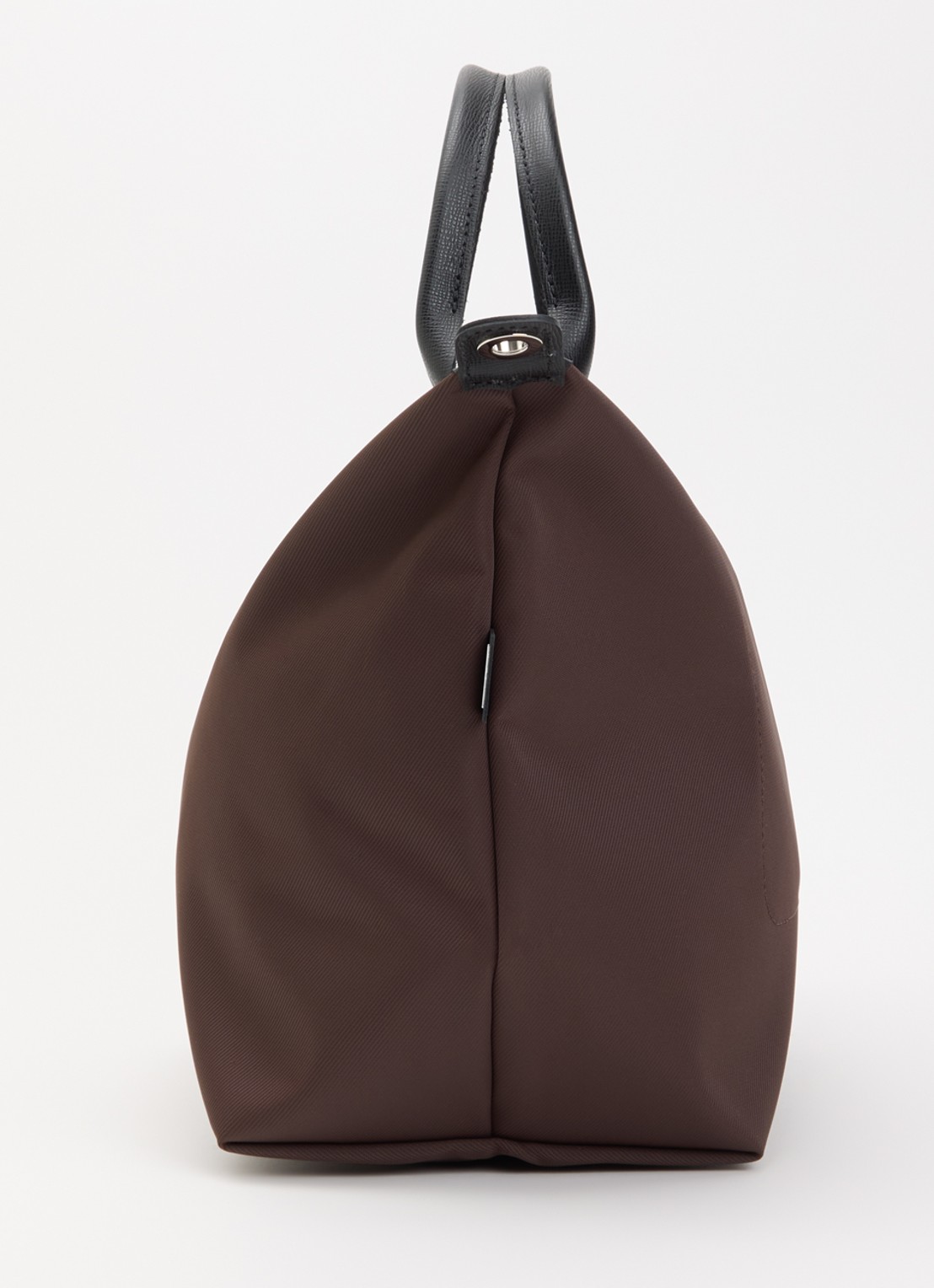 Longchamp Le Pliage Energy handtas L met leren details - detail 2 chocoladebruin