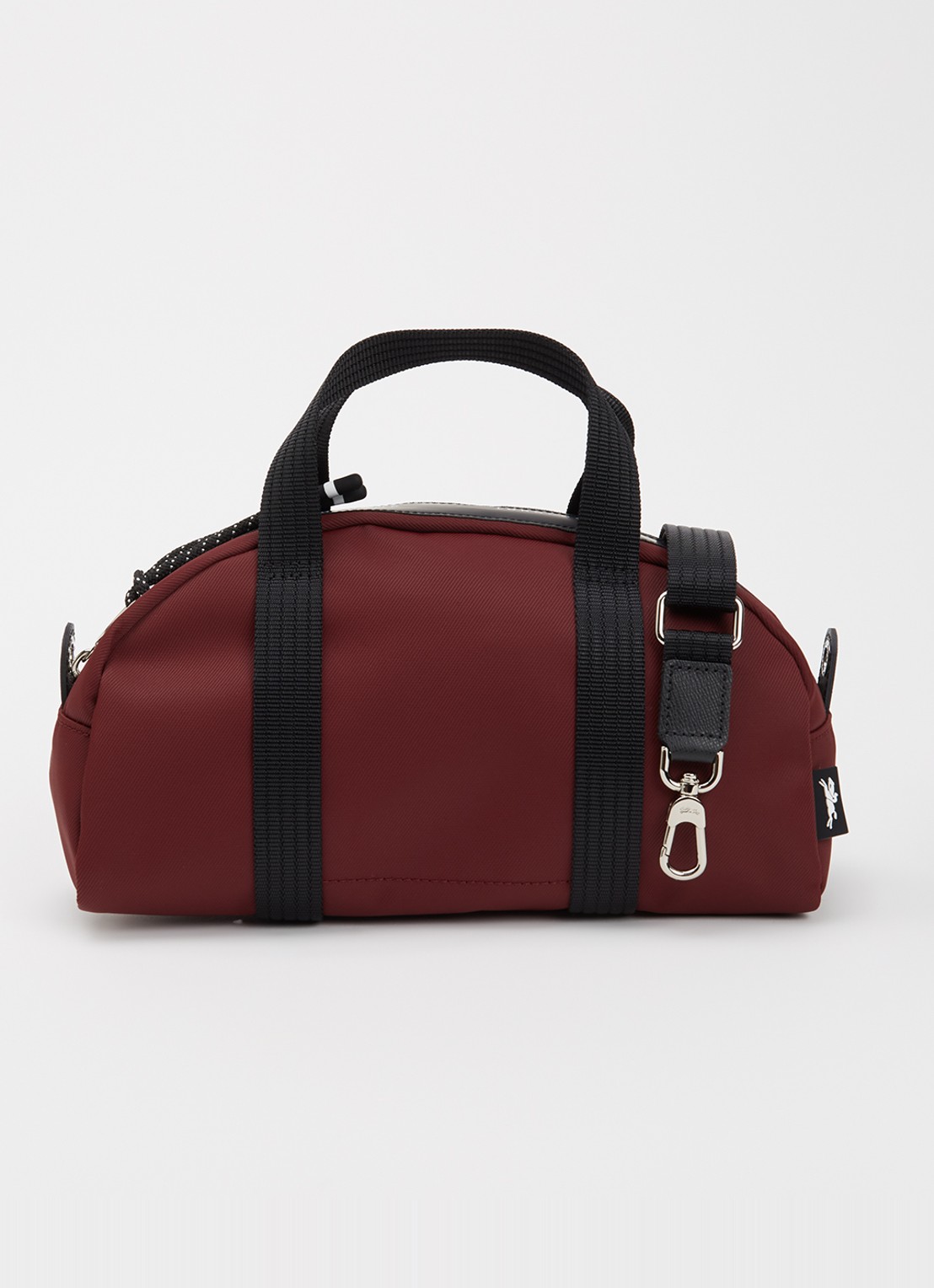 Longchamp Le Pliage Energy handtas XS met afneembare schouderriem - voorkant 2 donkerrood