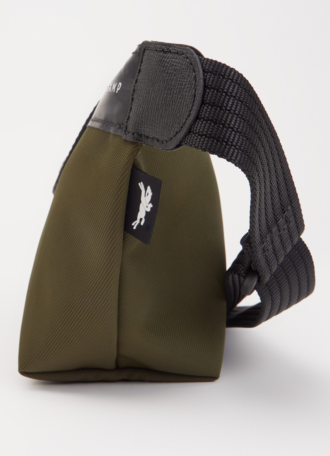Longchamp Le Pliage Energy heuptas M met leren details - detail 2 khaki